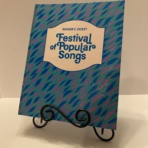 Readers Digest Festival of Popular Songs w Separate Sing Along Book Vintage 1977